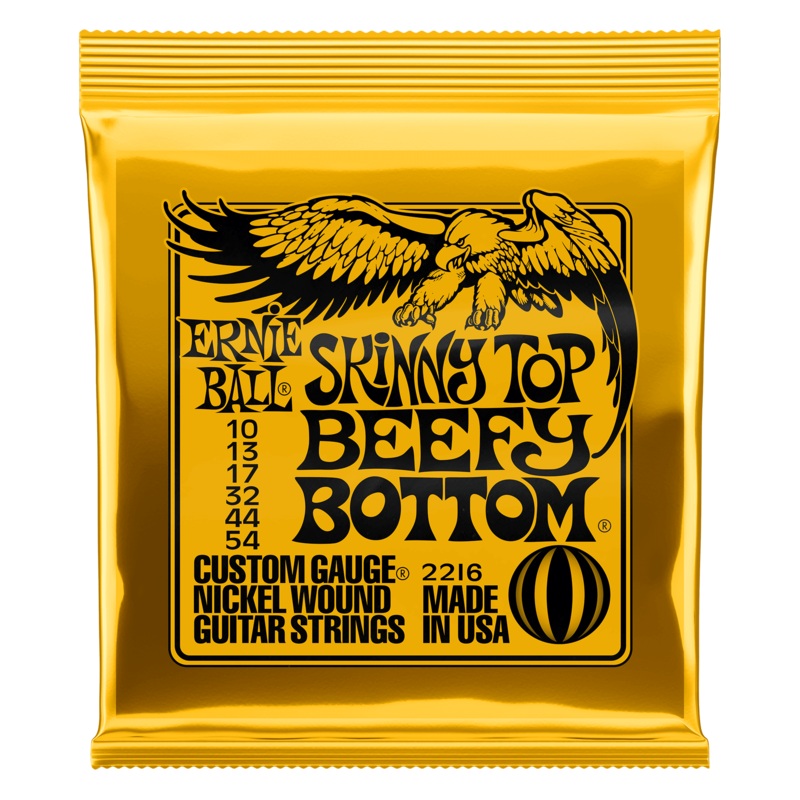 ernie-ball-skinny-top-beefy-bottom-slinky-nickel-wound-electric-guitar-strings-10-54-gauge Ernie Ball Skinny Top Beefy Bottom Slinky Nickel Wound Electric Guitar Strings - 10-54 Gauge