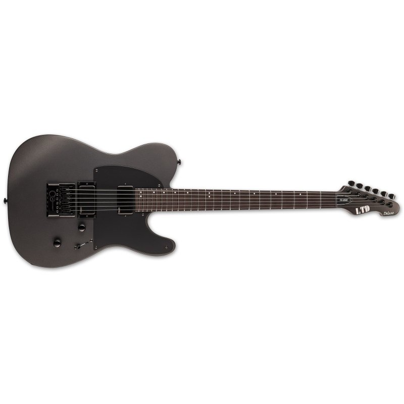 esp-ltd-te-1000-evertune-electric-guitar-in-charcoal-metallic-satin ESP LTD TE-1000 Evertune Electric Guitar in Charcoal Metallic Satin