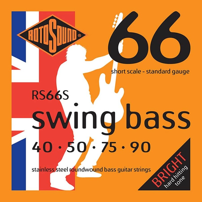 rotosound-rs66s-4-string-swing-bass-standard-stainless-steel-short-scale-strings-40-90 Rotosound RS66S 4 String Swing Bass Standard Stainless Steel Short Scale Strings 40-90