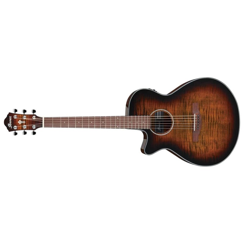 ibanez-aeg70ltih-acoustic-electric-guitar-left-handed-tiger-burst-high-gloss Ibanez AEG70LTIH Acoustic/Electric Guitar, Left-Handed - Tiger Burst High Gloss