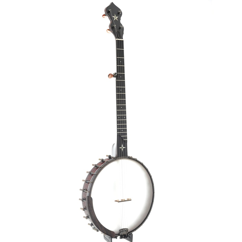 ome-wizard-12-openback-banjo-case-curly-maple Ome Wizard 12" Openback Banjo & Case, Curly Maple