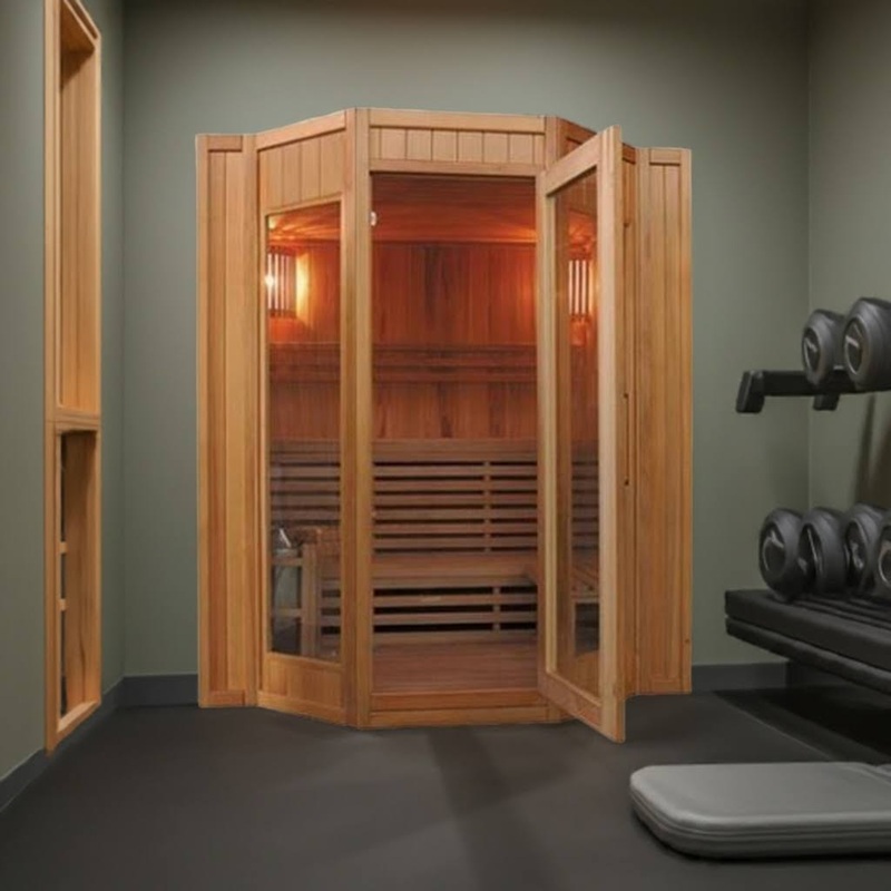 sunray-hl400sn-tiburon-canadian-hemlock-3-person-traditional-sauna Sunray HL400SN TIBURON Canadian Hemlock 3 Person Traditional Sauna