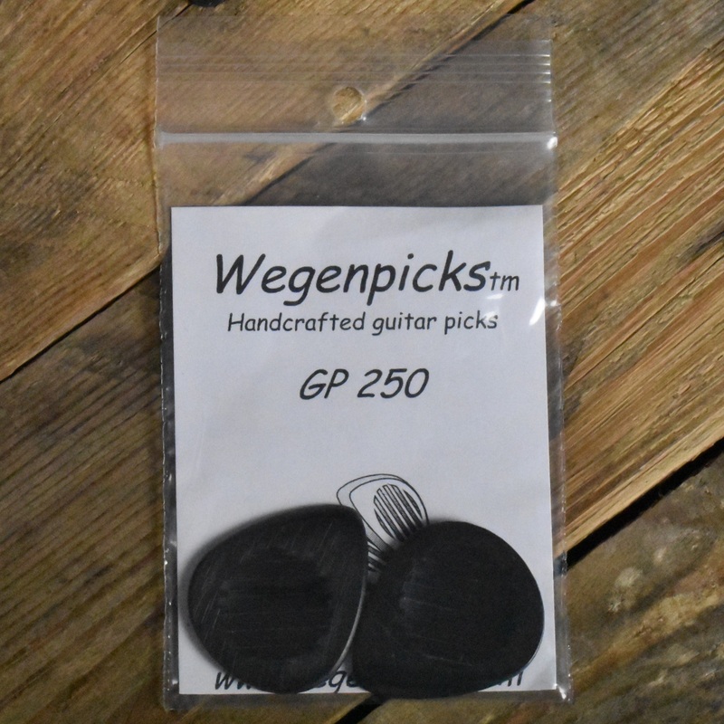 wegenpicks-2-5mm-black-gypsy-jazz-pick-right-handed-bevel-2-pack-gp250b Wegenpicks 2.5mm Black Gypsy Jazz Pick Right-Handed Bevel - 2 Pack - GP250B