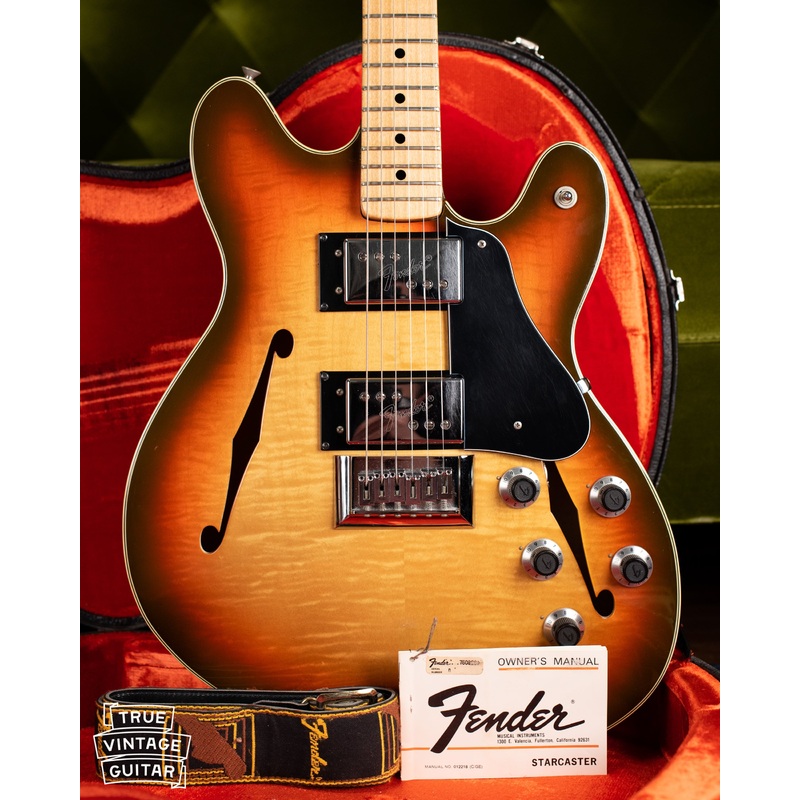 1976-fender-starcaster-sunburst 1976 Fender Starcaster Sunburst