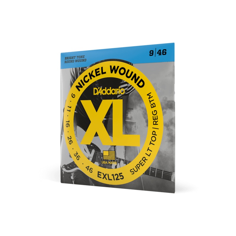 d-addario-xl-super-light-top-regular-bottom-electric-guitar-strings-9-46 D'Addario XL Super Light Top/Regular Bottom Electric Guitar Strings 9-46