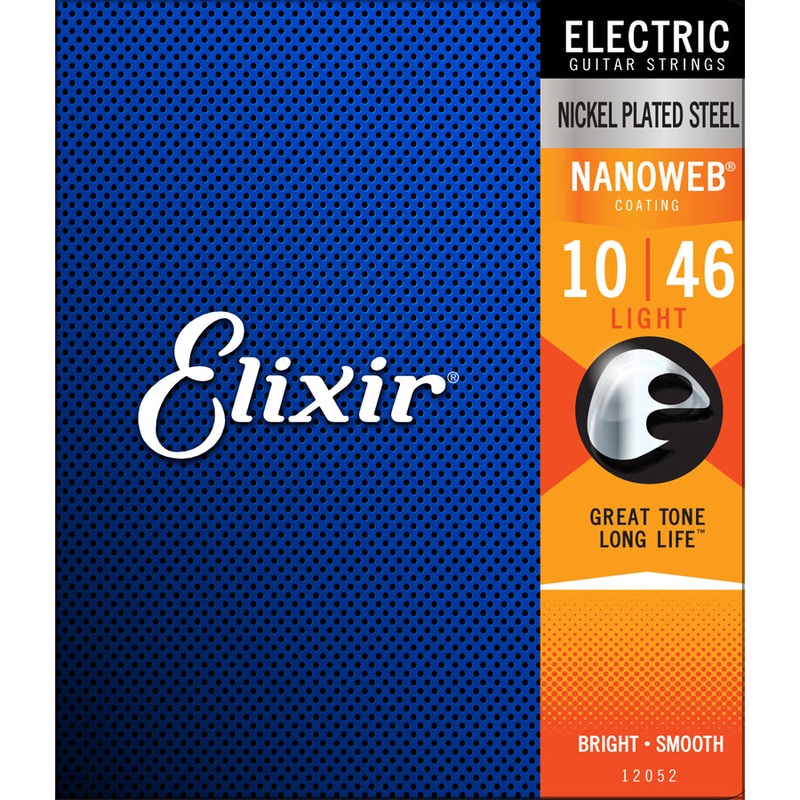 elixir-nanoweb-electric-guitar-strings-light-10-46 Elixir Nanoweb Electric Guitar Strings Light 10-46