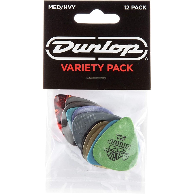 jim-dunlop-pvp102-plectrum-variety-players-12-pack-medium-heavy Jim Dunlop PVP102 Plectrum Variety Players 12 Pack - Medium / Heavy