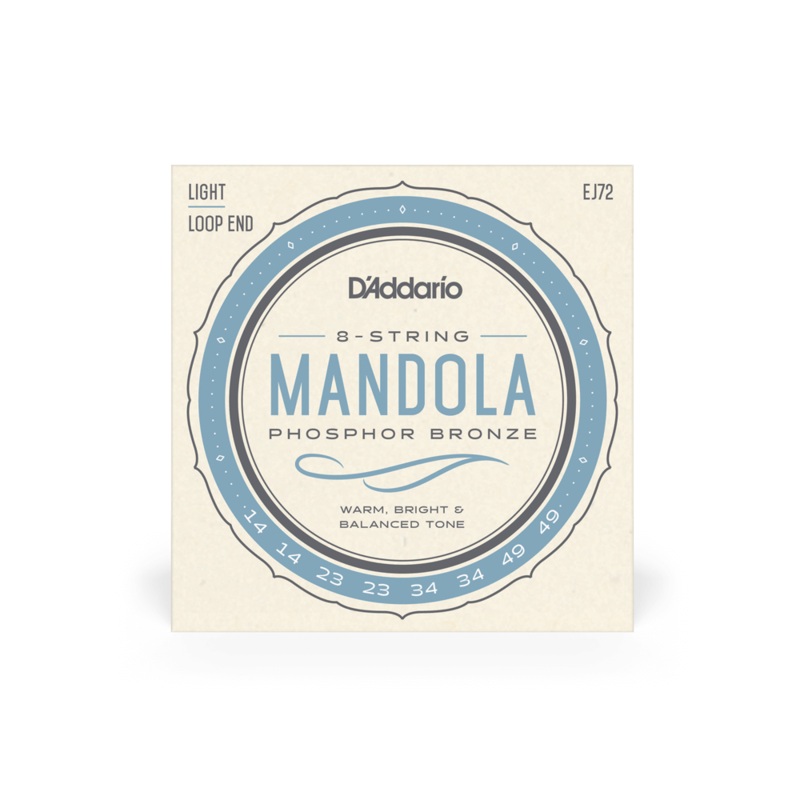 d-addario-8-string-mandola-phosphor-bronze-strings-light-gauge-ej72 D'Addario 8-String Mandola Phosphor Bronze Strings Light Gauge EJ72