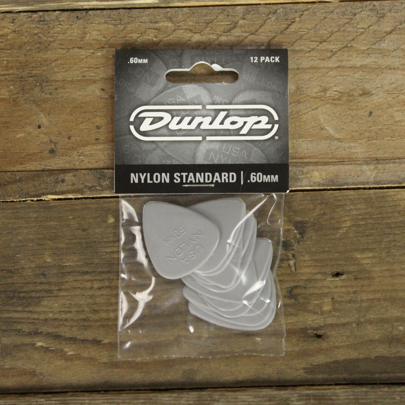 dunlop-nylon-standard-60mm-guitar-picks-12-pack-44p060 Dunlop Nylon Standard .60mm Guitar Picks - 12 Pack - 44P060