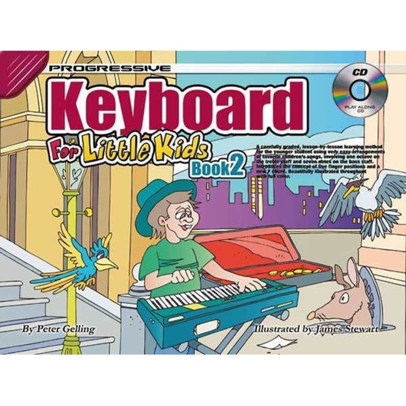 progressive-keyboard-book-2-for-little-kids-book-cd Progressive Keyboard Book 2 for Little Kids Book/CD