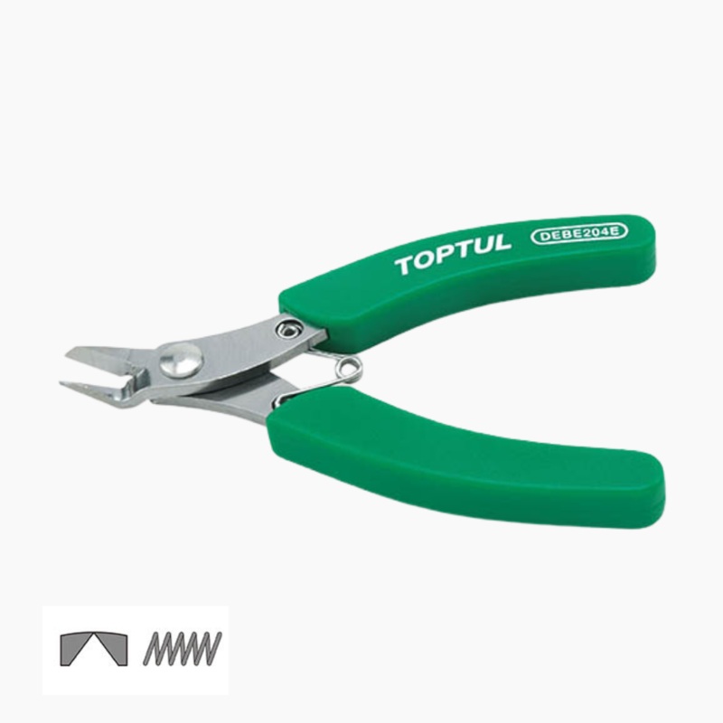 toptul-mini-side-cutter-pliers-4-5 Toptul Mini Side Cutter Pliers 4.5"