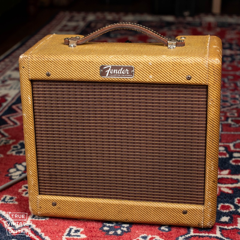1957-fender-champ-amp-tweed-5f1-6 1957 Fender Champ-Amp Tweed 5F1, 6"
