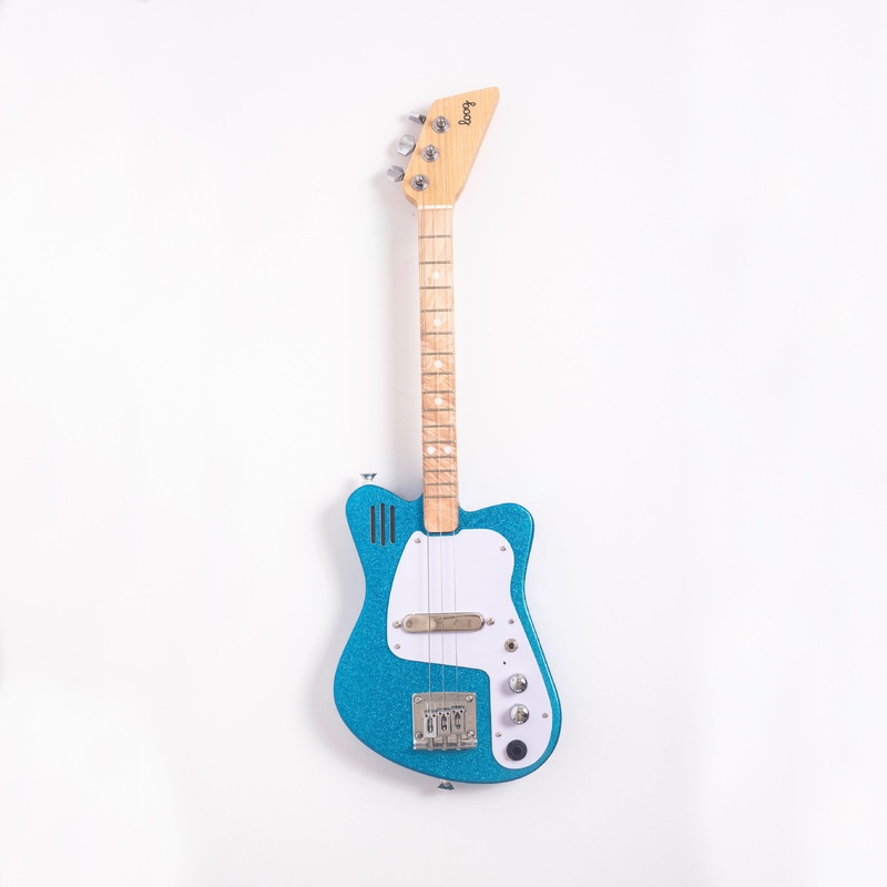 loog-mini-electric-sparkle-red loog mini electric sparkle Red