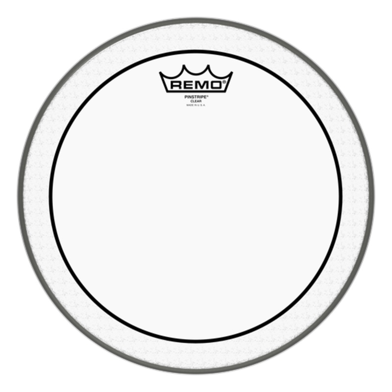 remo-ps-0312-00-12-pinstripe-clear-drumhead REMO PS-0312-00 12" Pinstripe Clear Drumhead