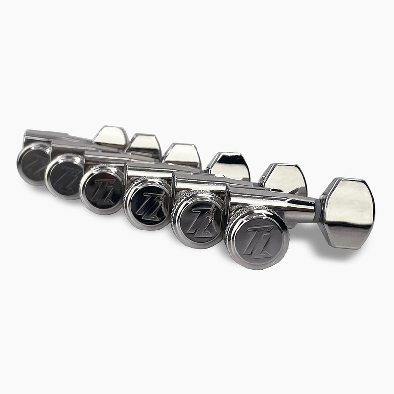 true-lok-mini-locking-tuners-6-in-line-single-pin-nickel True Lok Mini Locking Tuners - 6-in-line, Single Pin Nickel