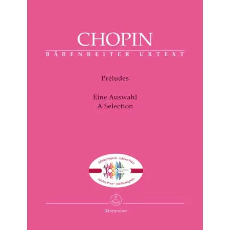 chopin-frederic-preludes-a-selection-piano Chopin, Frederic: Preludes - A Selection Piano