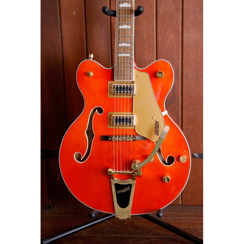 gretsch-g5422tg-electromatic-hollow-body-double-cut-bigsby-orange-stain Gretsch G5422TG Electromatic Hollow Body Double-Cut Bigsby Orange Stain