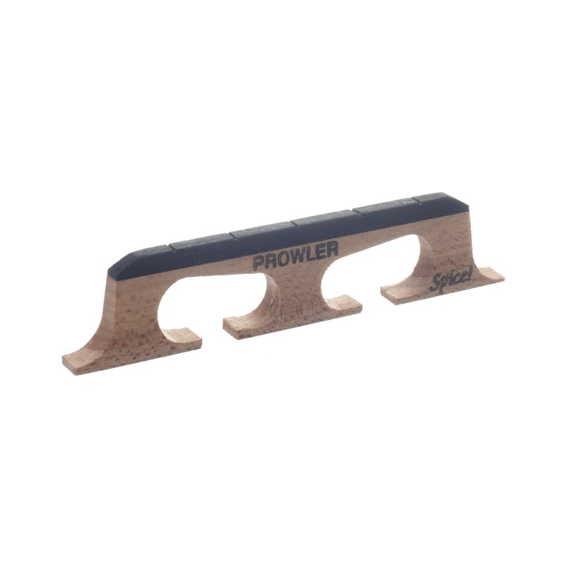 kat-eyz-prowler-spice-banjo-bridge-5-8-high-standard-spacing Kat Eyz Prowler Spice Banjo Bridge, 5/8" High, Standard Spacing