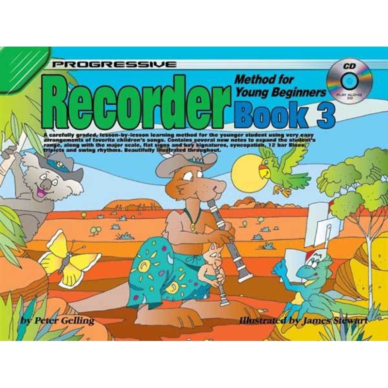 progressive-beginner-recorder-book-3 PROGRESSIVE BEGINNER RECORDER BOOK 3