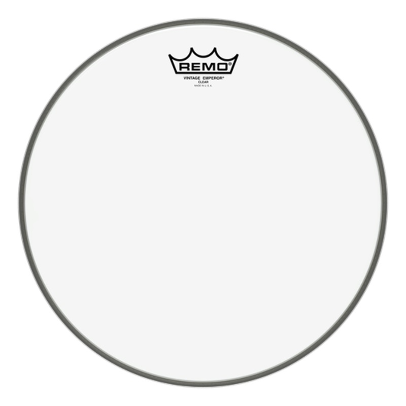 remo-ve-0313-00-13-vintage-emperor-clear-drumhead REMO VE-0313-00 13" Vintage Emperor Clear Drumhead
