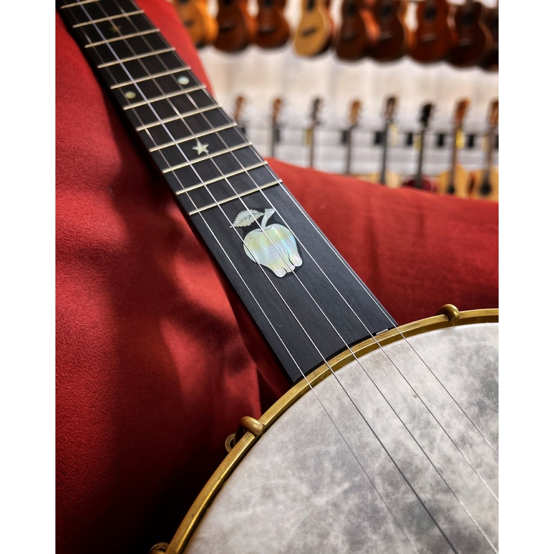 riley-baugus-short-scale-open-back-banjo-2017 Riley Baugus Short Scale Open Back Banjo (2017)