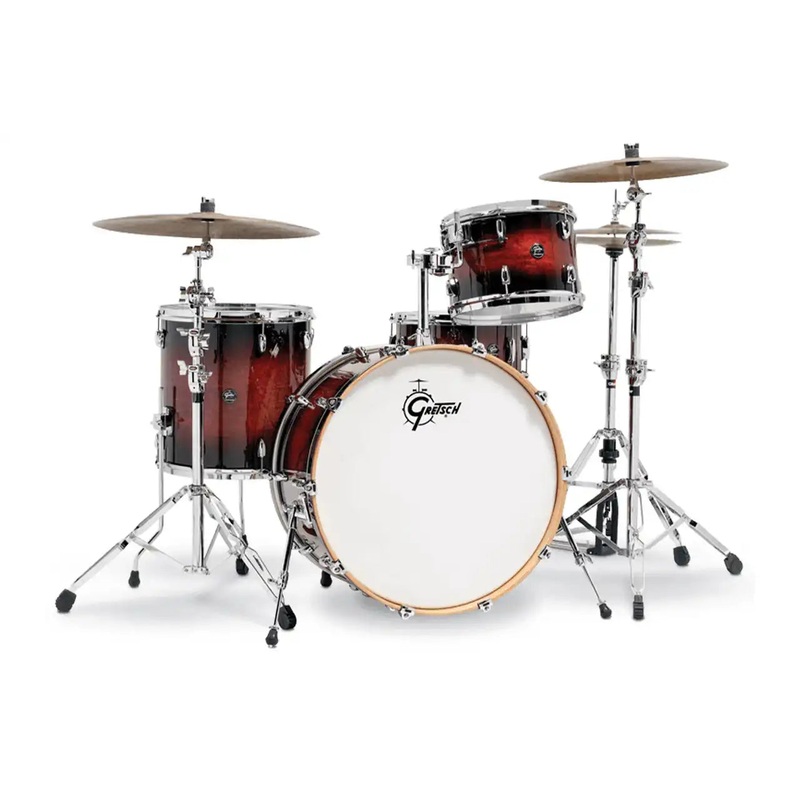 gretsch-rn2-r644-cb-renown-4-piece-drum-kit-cherry-burst Gretsch RN2-R644-CB Renown 4-Piece Drum Kit - Cherry Burst