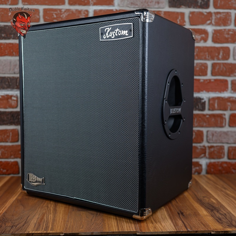 kustom-deep-end-de-115-1x15-bass-cabinet-black Kustom Deep End DE 115 1x15 Bass Cabinet Black