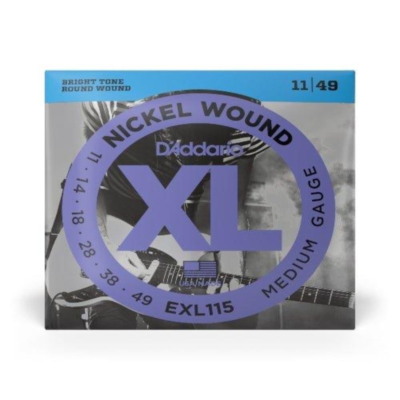 d-addario-guitar-strings-xl-nickel-electric-guitar-strings-exl115 D'Addario Guitar Strings - XL Nickel Electric Guitar Strings - EXL115