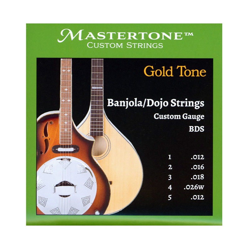 gold-tone-banjola-or-dojo-strings-custom-gauge Gold Tone Banjola OR Dojo Strings, Custom Gauge