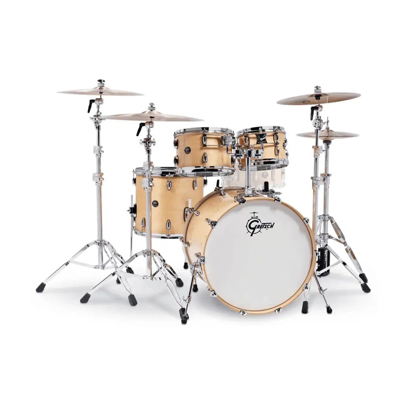 gretsch-rn2-e8246-gn-renown-4-piece-drum-kit-gloss-natural Gretsch RN2-E8246-GN Renown 4-Piece Drum Kit - Gloss Natural