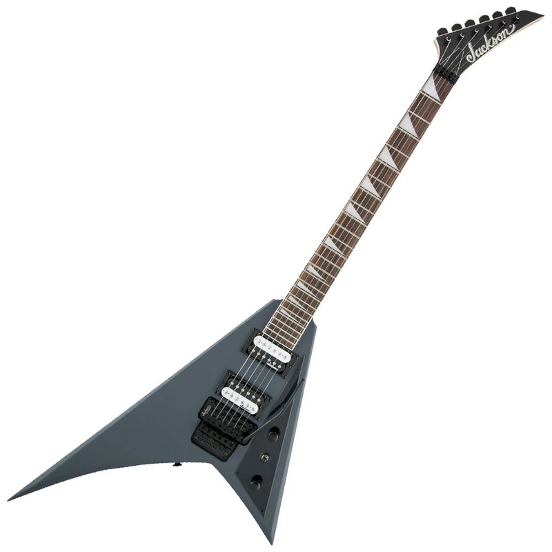 jackson-js-series-rhoads-js32-amaranth-fingerboard-satin-gray Jackson JS Series Rhoads JS32 - Amaranth Fingerboard - Satin Gray