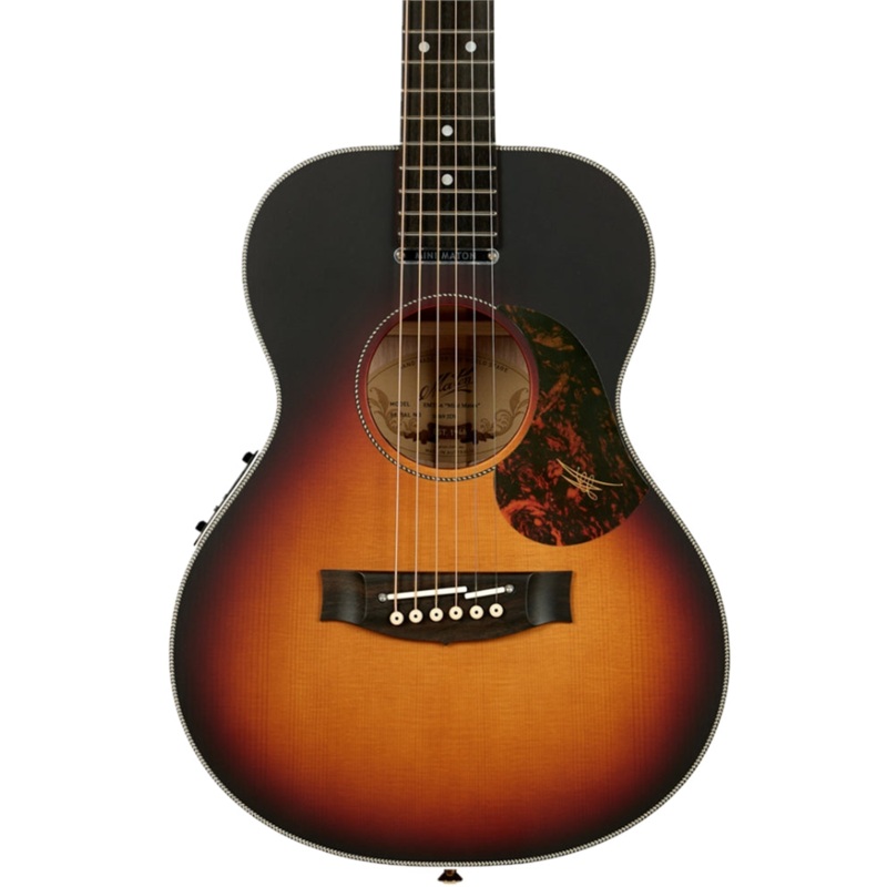 maton-mini-troubadour-acoustic-electric-guitar-tobacco-sunburst Maton Mini Troubadour Acoustic Electric Guitar - Tobacco Sunburst