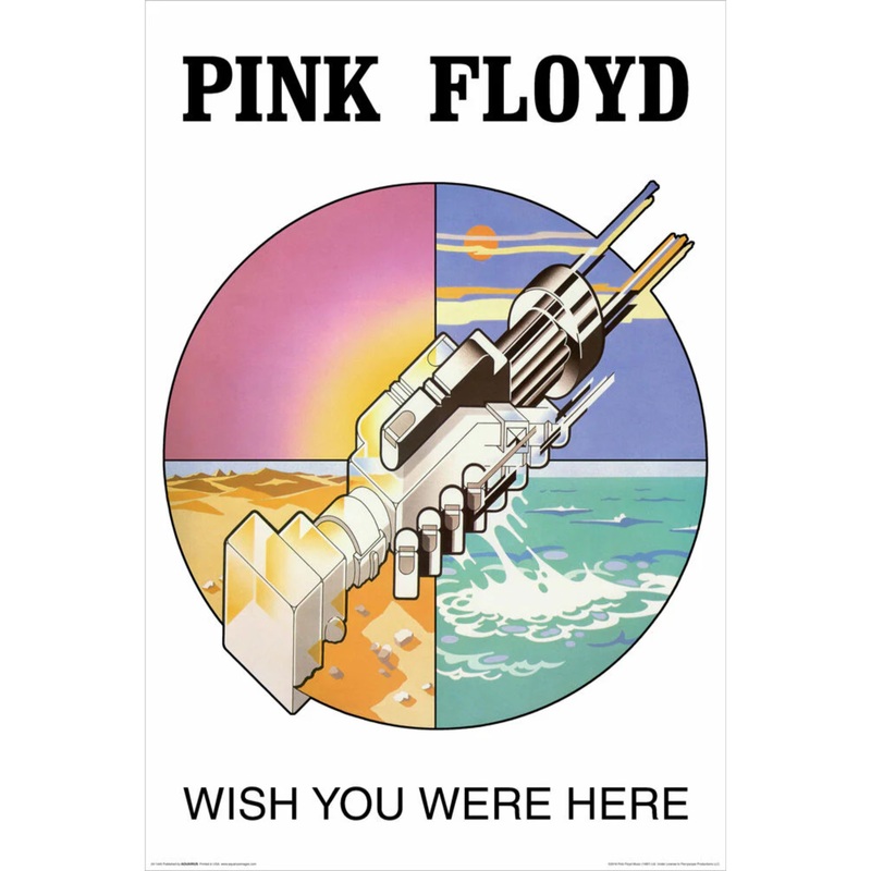pink-floyd-wish-you-were-here-robot-hands-album-cover-poster Pink Floyd Wish You Were Here Robot Hands Album Cover - Poster