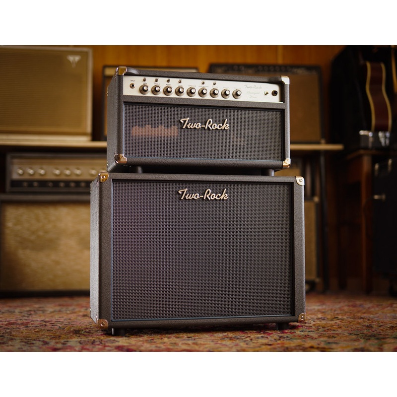 two-rock-bloomfield-drive-50-watt-head-1x12-cabinet-slate-grey Two-Rock Bloomfield Drive 50 Watt Head & 1x12 Cabinet, Slate Grey