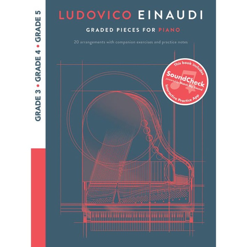 einaudi-ludivico-graded-pieces-for-piano-grades-3-5 Einaudi, Ludivico: Graded Pieces For Piano - Grades 3-5