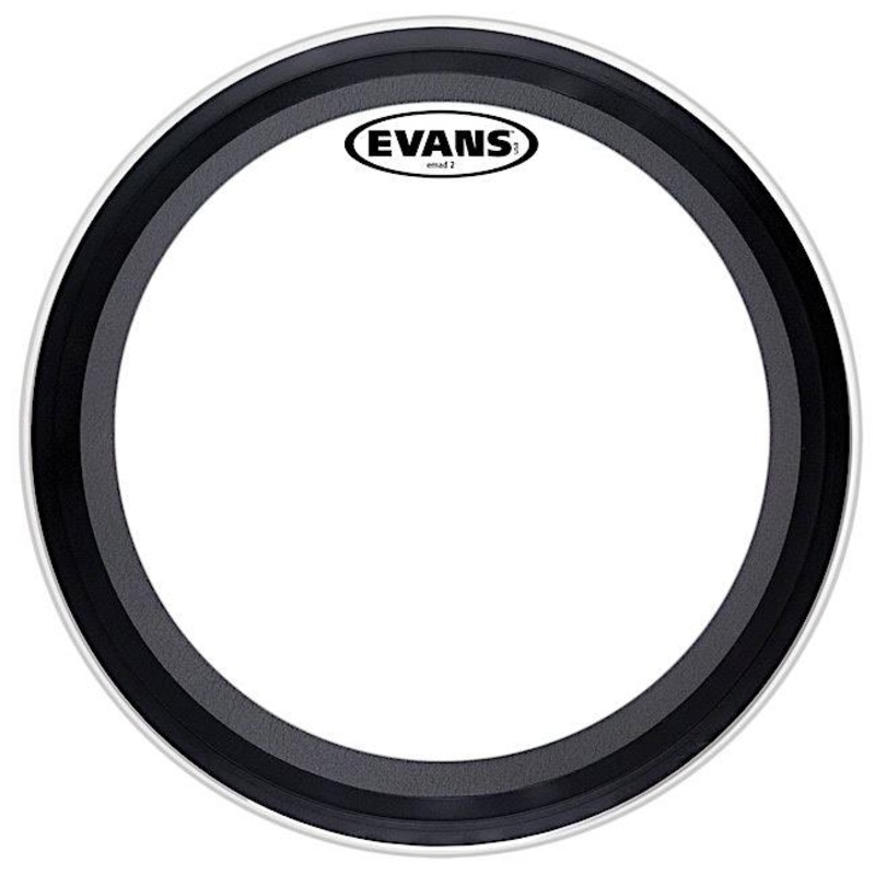 evans-22-emad-2-2-ply-clear-bass-batter-drum-head Evans 22" EMAD 2 2-ply Clear Bass Batter Drum Head