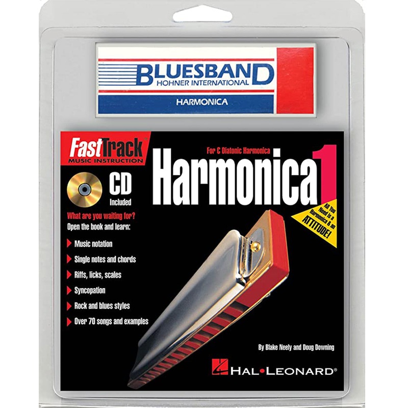 fasttrack-bluesband-harmonica-pack-key-of-c FastTrack Bluesband Harmonica Pack - Key of C