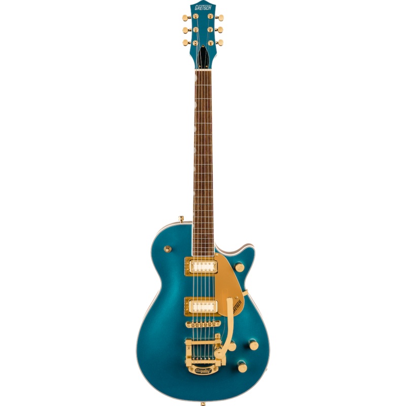 gretsch-electromatic-pristine-limited-jet-single-cut-with-bigsby-electric-guitar-petrol Gretsch Electromatic Pristine Limited JET Single Cut with Bigsby Electric Guitar Petrol