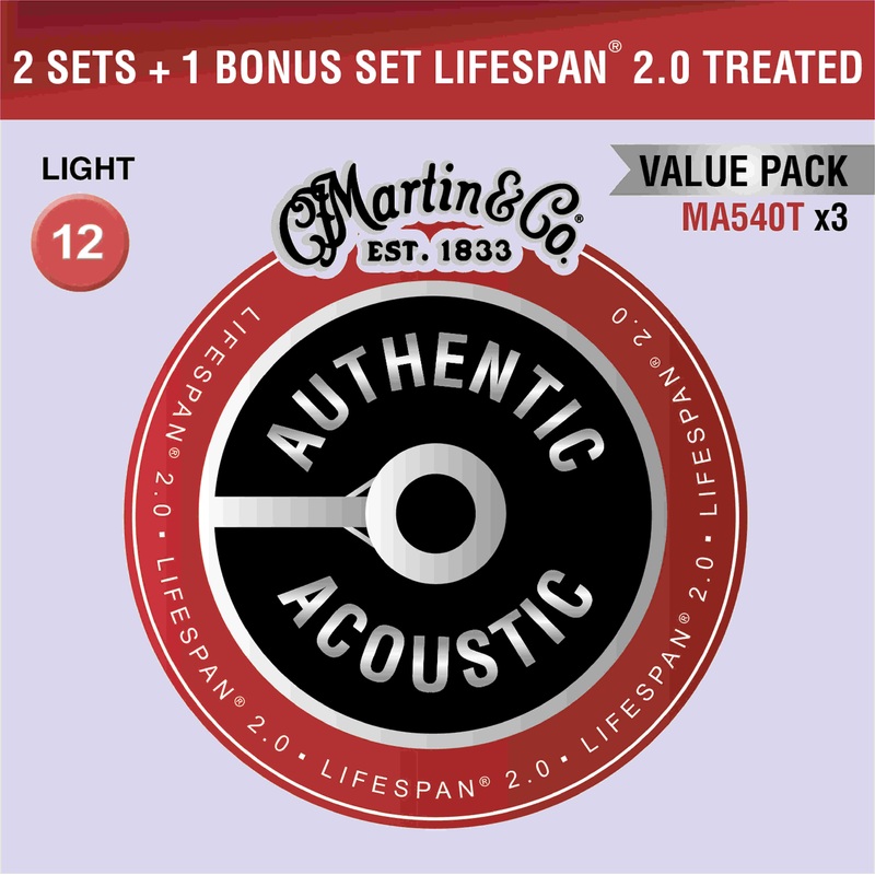 martin-authentic-acoustic-lifespan-2-0-phosphor-bronze-guitar-strings-012-054-light-value-pack Martin Authentic Acoustic Lifespan 2.0 Phosphor Bronze Guitar Strings -.012-.054 Light Value Pack