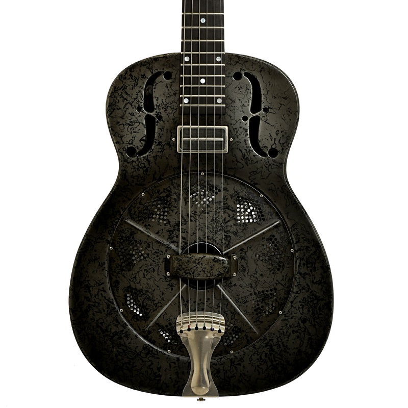 national-nrp-black-rust-deluxe-roundneck-resonator-guitar-2017 National NRP Black Rust Deluxe Roundneck Resonator Guitar (2017)