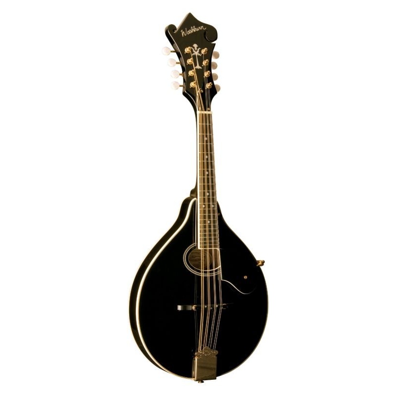washburn-m1sd-americana-series-a-style-mandolin-black Washburn M1SD Americana Series A-Style Mandolin Black
