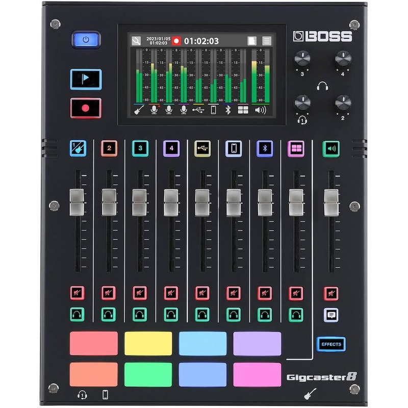 boss-gcs-8-gigcaster-8-audio-streaming-mixer-special BOSS GCS-8 Gigcaster 8 Audio Streaming Mixer - SPECIAL!