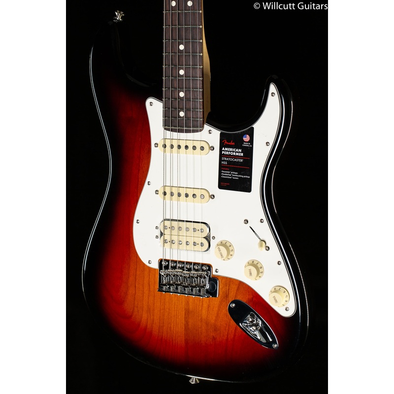 fender-american-performer-stratocaster-hss-rosewood-fingerboard-3-color-sunburst-838 Fender American Performer Stratocaster HSS Rosewood Fingerboard 3-Color Sunburst (838)