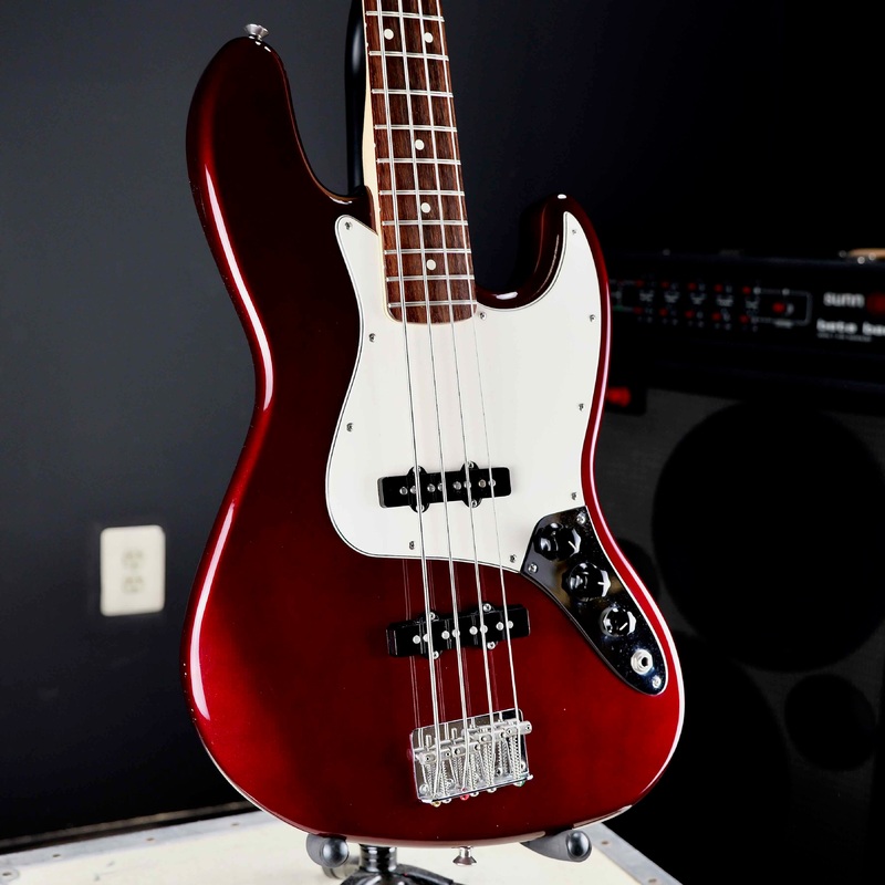 fender-standard-jazz-bass-midnight-wine Fender Standard Jazz Bass Midnight Wine