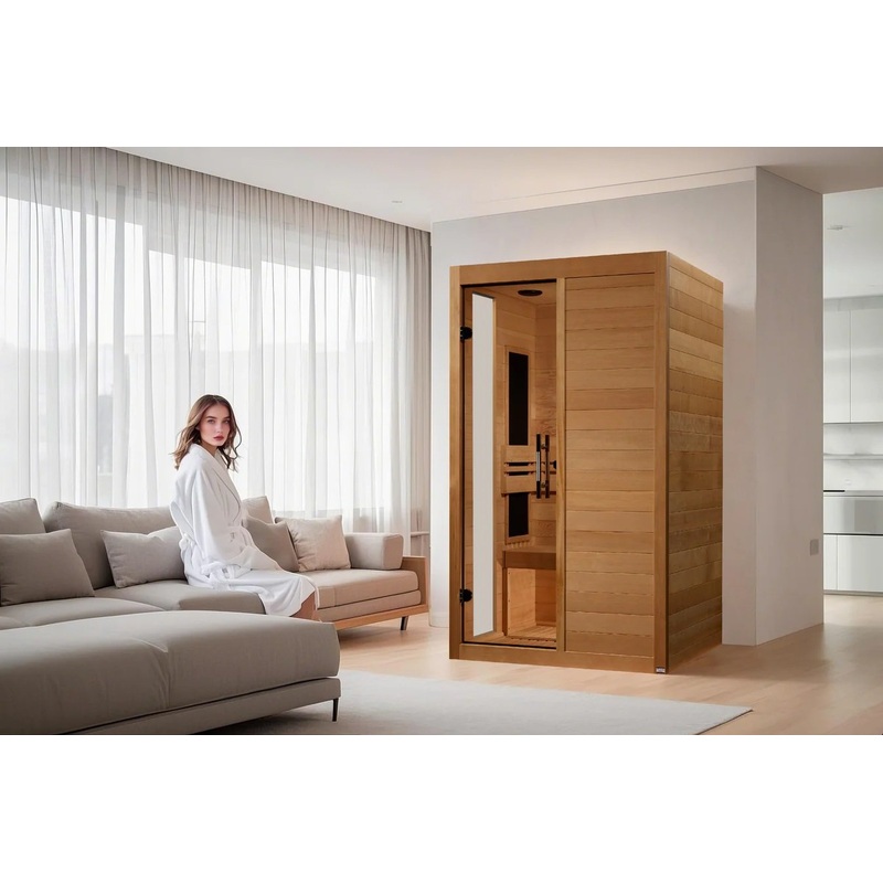 golden-designs-dyn-6215-05-lucca-elite-dynamic-ultra-low-emf-2-person-infrared-sauna-honey-dark-stain Golden Designs DYN-6215-05 "LUCCA ELITE" Dynamic ULTRA LOW EMF 2 Person Infrared Sauna Honey Dark Stain