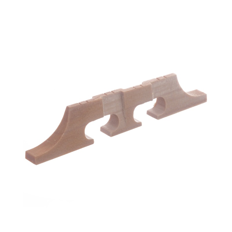 hennig-banjo-mandolin-bridge-5-8-tall-slant-top Hennig Banjo Mandolin Bridge, 5/8" Tall, Slant Top