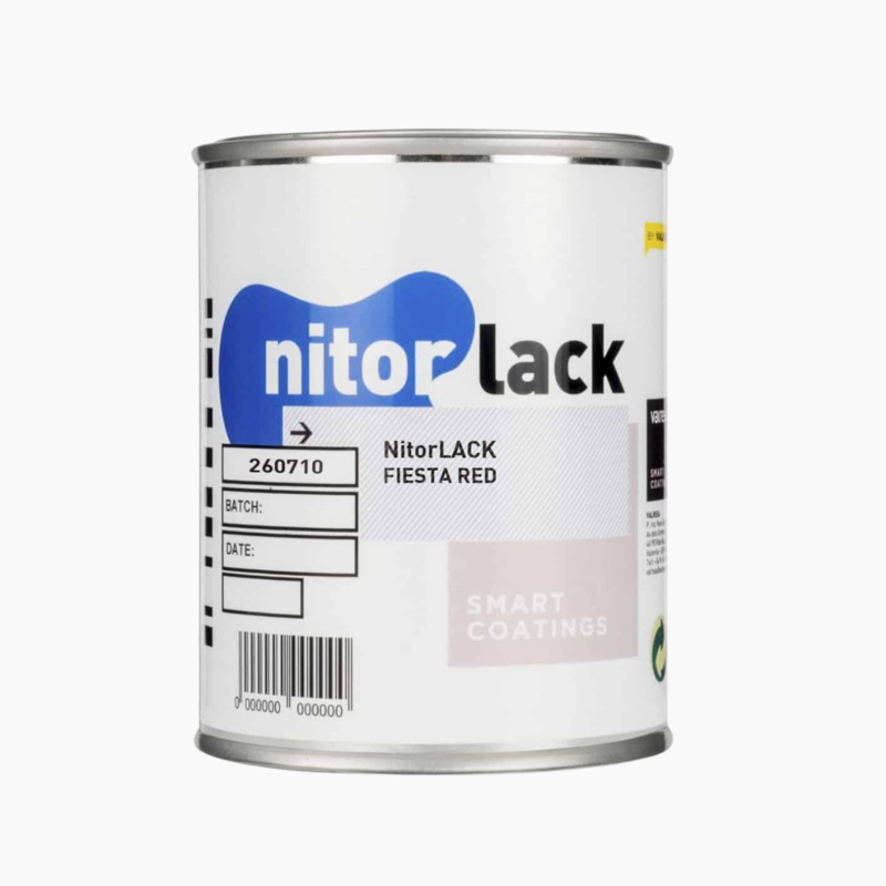 nitorlack-nitrocellulose-can-fiesta-red-finish-500ml Nitorlack Nitrocellulose Can Fiesta Red Finish 500mL