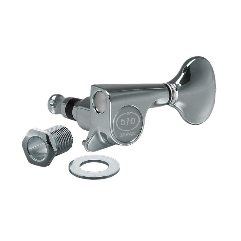 tk-7360-gotoh-sgi510-baby-6-in-line-tuning-keys-chrome TK-7360 Gotoh SGI510 Baby 6-in-line Tuning Keys Chrome