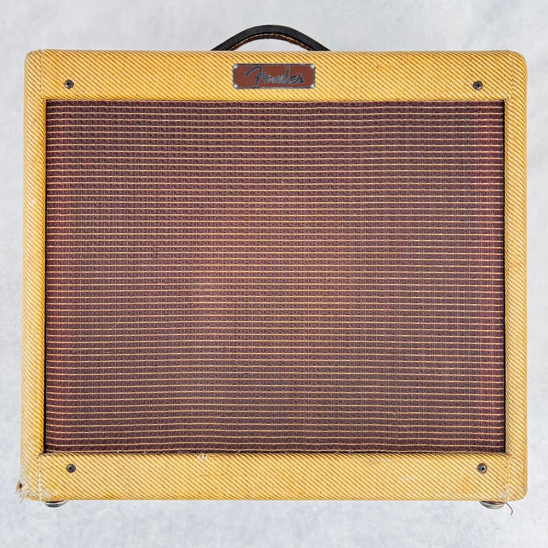 1960-fender-princeton-amplifier-5f2-a-tweed 1960 Fender Princeton Amplifier 5F2-A - Tweed