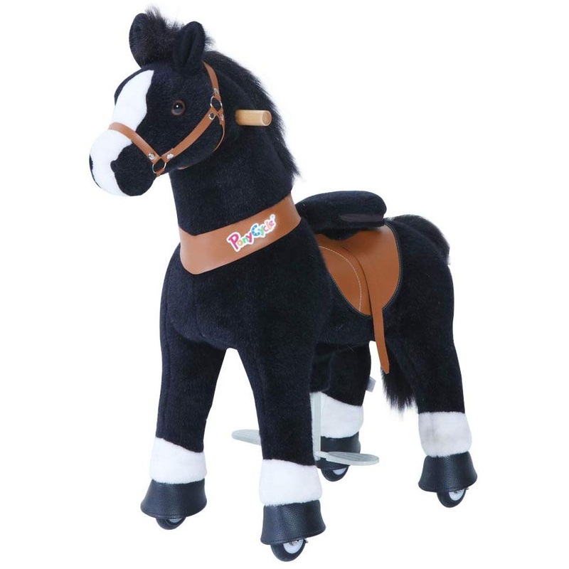 2026-pony-cycle-ux-series-black-horse-ride-on-kids-toy-white-hoof 2026 Pony Cycle Ux-Series BLACK HORSE Ride-On Kids Toy WHITE HOOF